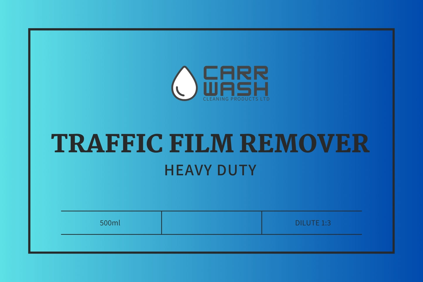 Traffic Film Remover Heavy Duty