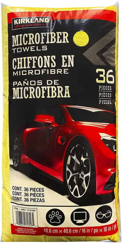 Kirkland Signature Microfiber Towels 36pk